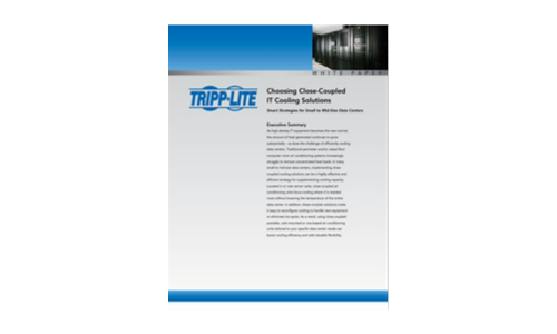 Scegliere soluzioni di raffreddamento IT