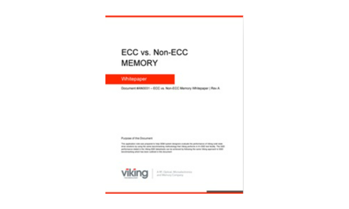 ECC vs. Memoria non ECC