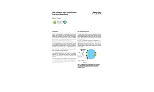 Sicurezza e prestazioni di navigazione laser in un sensore di mouse ottico